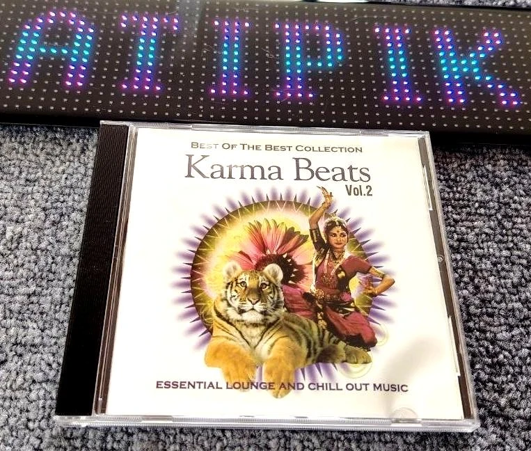 🎧 Rare CD Karma Beats Vol.2 - Import Irlande Lounge Chill Out 🔥